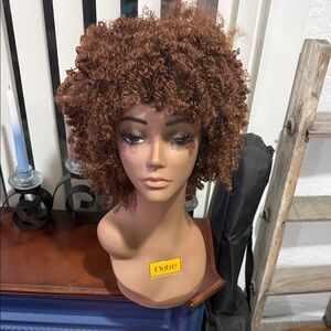 Curly Brown Wig